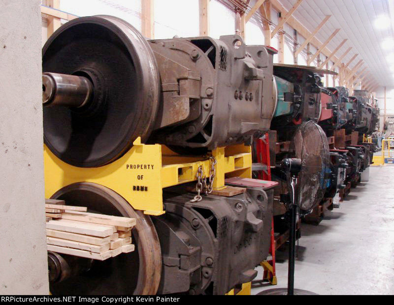 Motor packs on racks